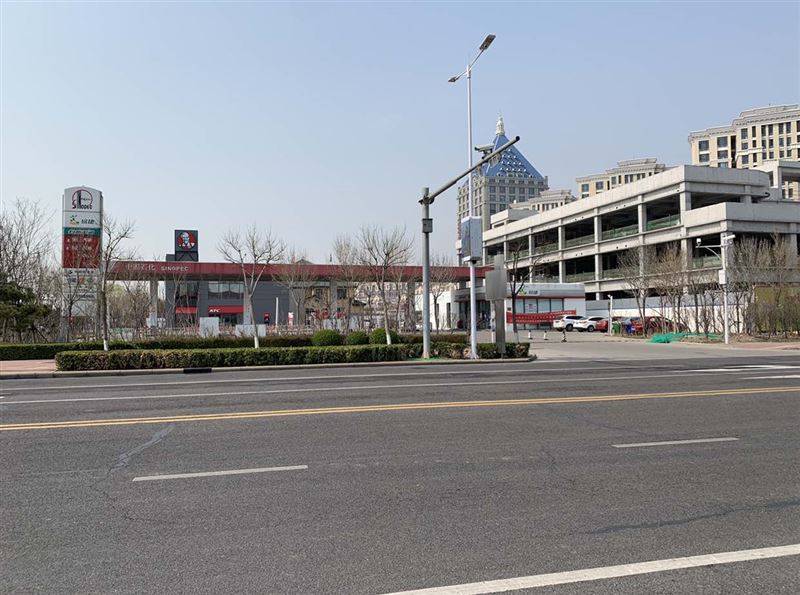 中国石化海晨道加油站的图标